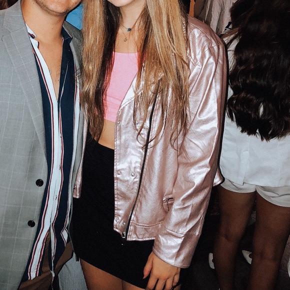 Jackets & Blazers - Rose Gold jacket